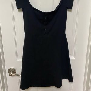 Cute black mini dress
